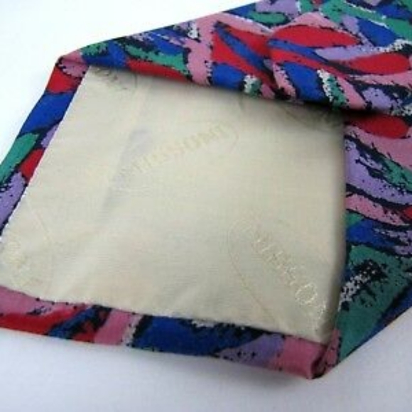 90s MISSONI Tie HipHop Memphis Modern - Picture 4 of 6